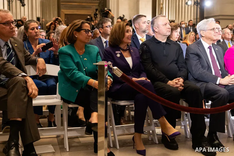 Ukraine's President Volodymyr Zelensky and the First Lady Visit the United States of America, on September 22, 2023 . Photo by PRESIDENT OF UKRAINE\ apaimages