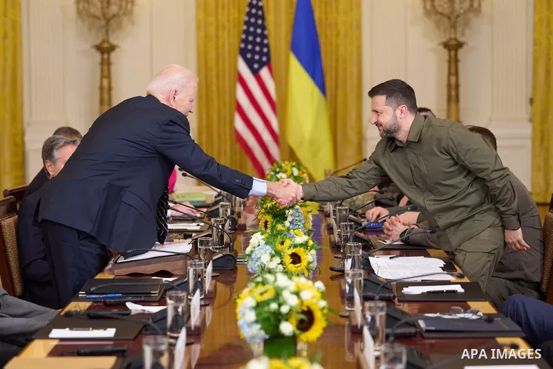 Ukraine's President Volodymyr Zelensky and the First Lady Visit the United States of America, on September 22, 2023 . Photo by PRESIDENT OF UKRAINE\ apaimages