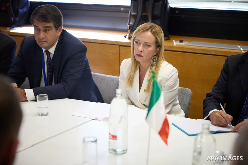 Ukraine's President Volodymyr Zelensky visits Spain to participate in the 3rd European Political Community Summit, in Granada, Spain, on Octobar 05, 2023. Photo by PRESIDENT OF UKRAINE\ apaimages.