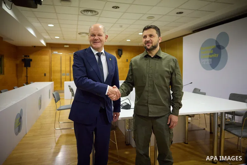 Ukraine's President Volodymyr Zelensky visits Spain to participate in the 3rd European Political Community Summit, in Granada, Spain, on Octobar 05, 2023. Photo by PRESIDENT OF UKRAINE\ apaimages.