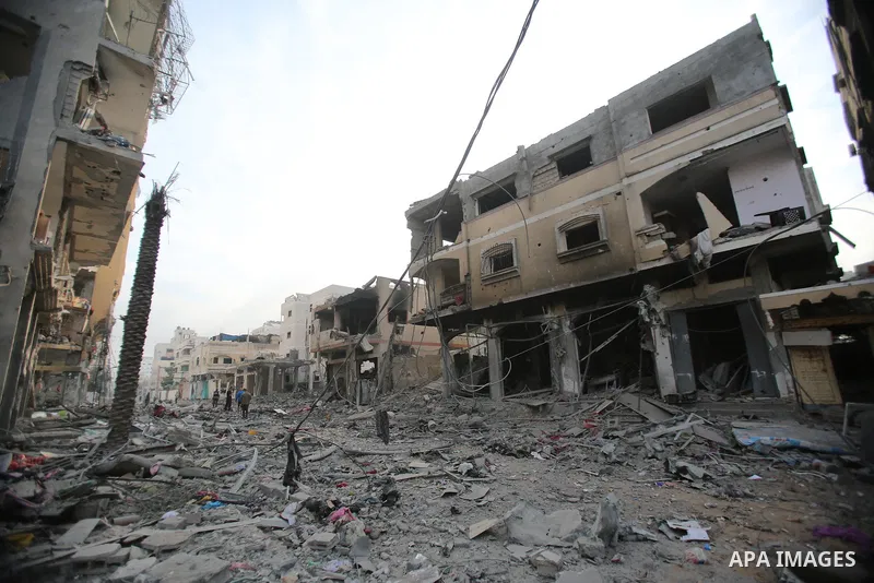 Palestinian families evacuates to safer areas following overnight Israeli shelling in Gaza city on October 11, 2023. Israel pounded Hamas targets in Gaza on October 11and said the bodies of 1,500 Islamist militants were...