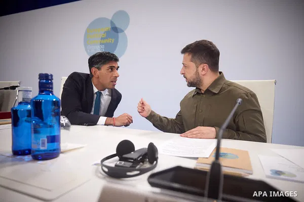 Ukraine's President Volodymyr Zelensky visits Spain to participate in the 3rd European Political Community Summit, in Granada, Spain, on Octobar 05, 2023. Photo by PRESIDENT OF UKRAINE\ apaimages.