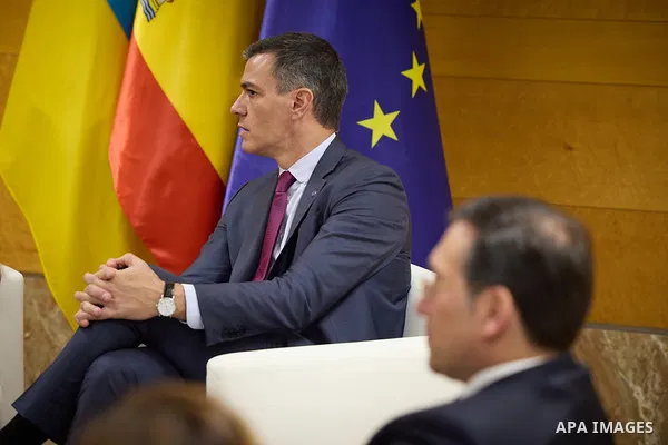 Ukraine's President Volodymyr Zelensky visits Spain to participate in the 3rd European Political Community Summit, in Granada, Spain, on Octobar 05, 2023. Photo by PRESIDENT OF UKRAINE\ apaimages.