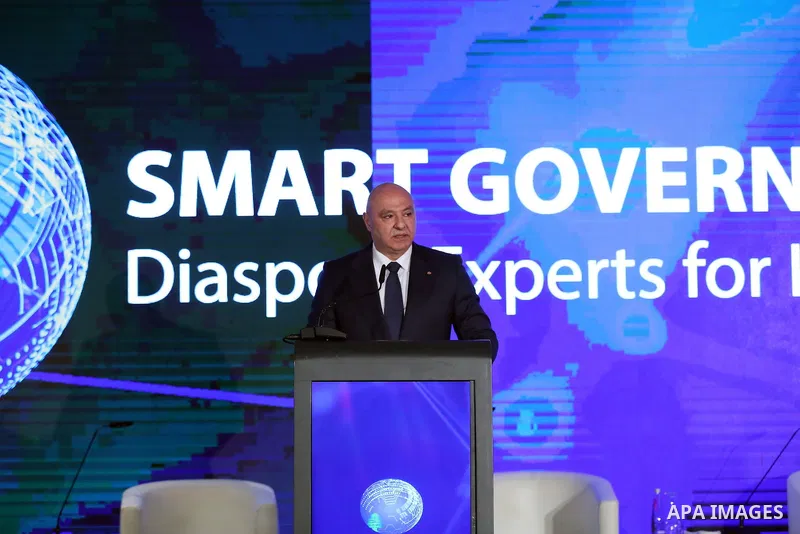 President Joseph Aoun attends the "Smart Government: Diaspora Experiences for Lebanon" conference in Beirut, Lebanon, on June 03, 2025. Photo by Lebanese Presidency Office\ apaimages