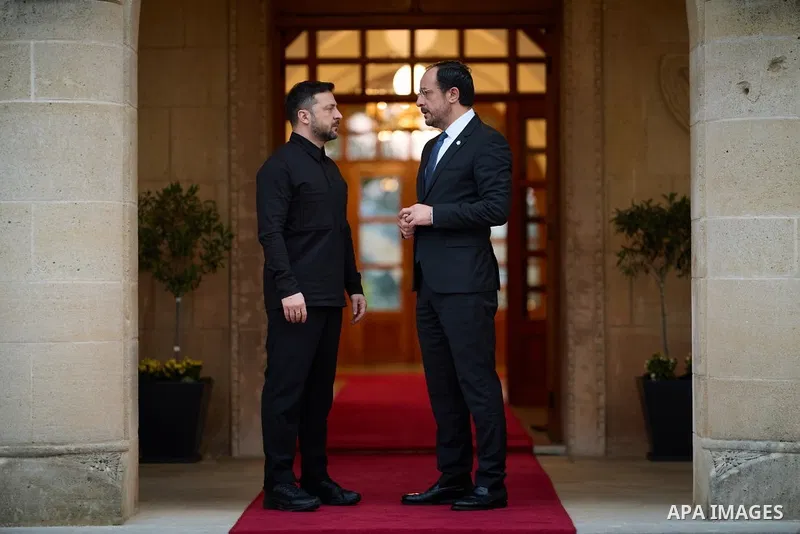Ukrainian President Volodymyr Zelenskyy arrived in Cyprus on an official working visit. He attended the opening ceremony of Cyprus's presidency of the Council of the European Union and held talks with Cypriot President N...