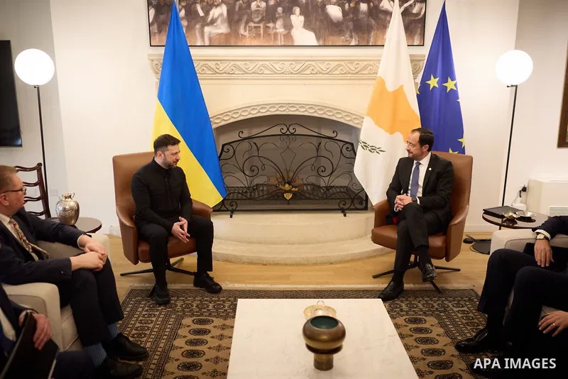 Ukrainian President Volodymyr Zelenskyy arrived in Cyprus on an official working visit. He attended the opening ceremony of Cyprus's presidency of the Council of the European Union and held talks with Cypriot President N...