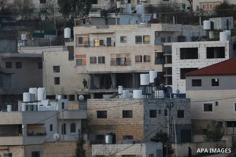 The Israeli army demolished a house in the town of Halhul, north of Hebron, belonging to the family of Mahmoud Abed, a young Palestinian man killed months earlier by Israeli forces who claimed he had carried out a stabbi...