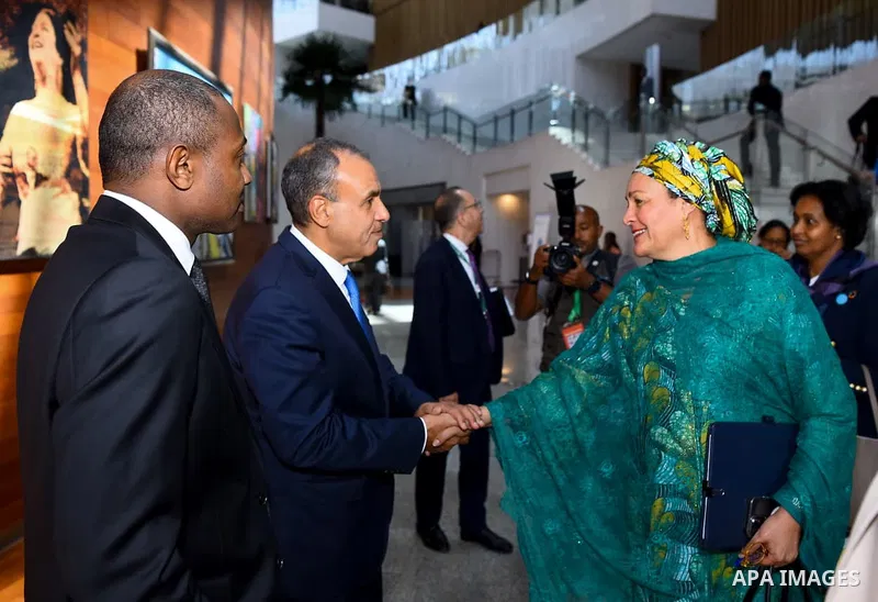 Egyptian Foreign Minister Badr Abdel-Aty meets with several leaders and officials on the sidelines of the African Union Summit in Addis Ababa to enhance bilateral and continental cooperation on political and development...