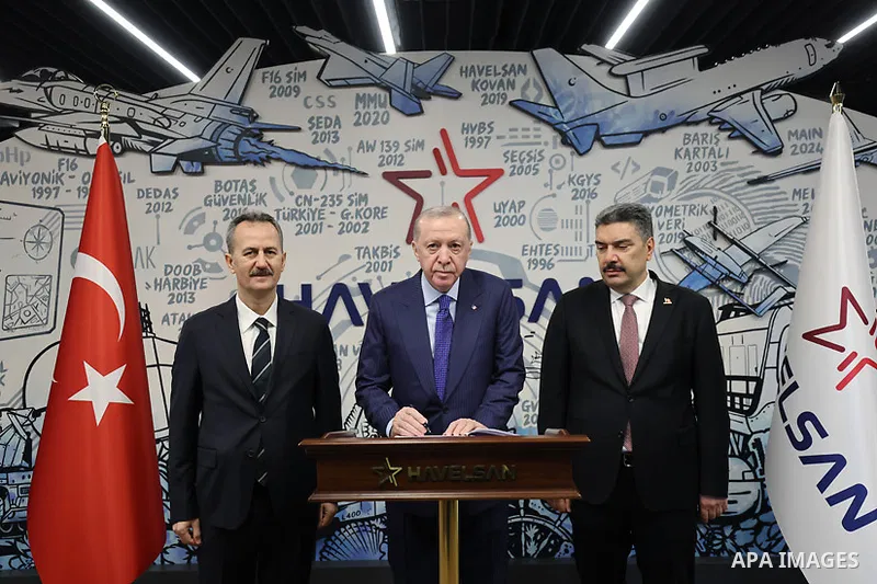 Turkish President Recep Tayyip Erdoğan participated in the launch and commissioning ceremony of the unmanned marine vessel "Sancar," manufactured by Havelsan Aerospace Industries. He also laid the foundation stone and in...