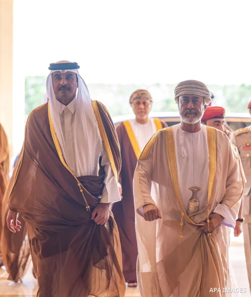 The Sultan of Oman, Haitham bin Tariq, and the Emir of Qatar, Sheikh Tamim bin Hamad Al Thani, held a meeting at Al Baraka Palace, where the two leaders discussed regional developments and their repercussions on security...