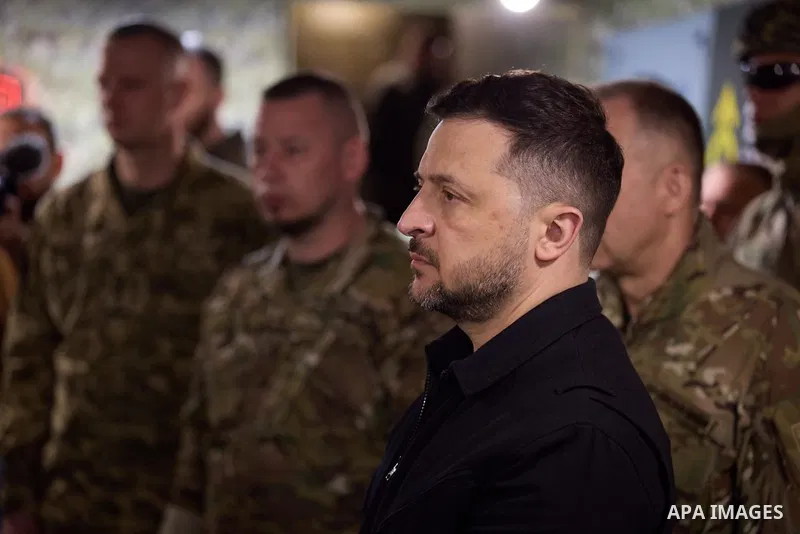 Ukrainian President Volodymyr Zelenskyy visited the Oleksandrivskyi sector during a working visit, where he reviewed the security situation and the progress of operations and services in the region, amidst the ongoing wa...