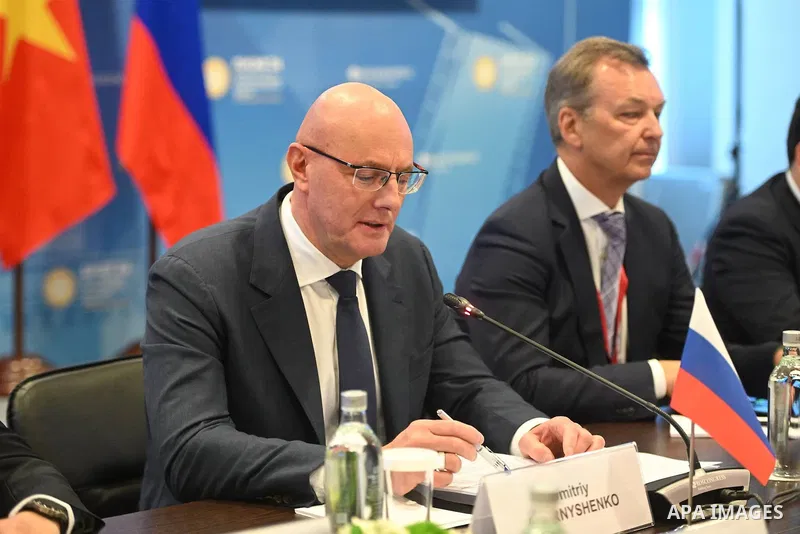 Russian Deputy Prime Minister Dmitry Chernyshenko holds a series of bilateral working meetings with the co-chairs of intergovernmental commissions from Vietnam, Venezuela, and Cuba, as well as ITER Director-General Pietr...