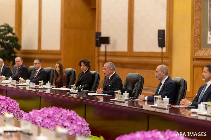 Jordan’s King Abdullah II and Chinese President Xi Jinping hold talks in Beijing, China, on August 24, 2026, focusing on ways to further develop the strategic partnership between Jordan and China, as well as key regional...