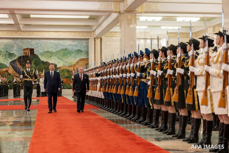 Jordan’s King Abdullah II and Chinese President Xi Jinping hold talks in Beijing, China, on August 24, 2026, focusing on ways to further develop the strategic partnership between Jordan and China, as well as key regional...