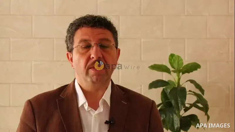 Consultant of public health and epidemiology, Mohamed Abu Raya speaks during an interview with APA about Monkeypox.