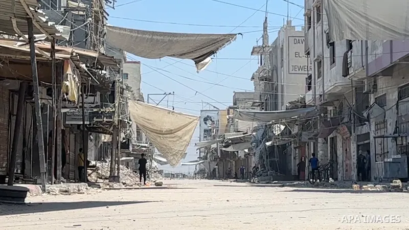 Restrictions Summary: APA wire clients only Shortlist: APAwire - APA wire clients only, Gaza City- June 30, 2025. Smoke and fire plume rises following an Israeli air strike on a building in Gaza City on June 30, 2025.