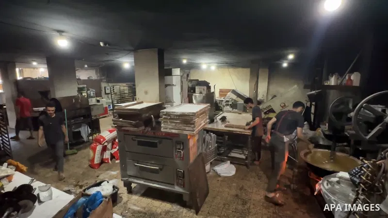 Restrictions Summary: APA wire clients only Shortlist: APAwire - APA wire clients only, Gaza- May 24, 2026. Palestinian workers continued producing the traditional sweet known locally as "Halakum" at a factory in the Al-...